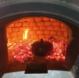 UFO in the traditional furnace